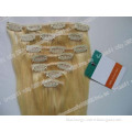 7 PCS 20" HUMAN HAIR CLIP IN EXTENSION